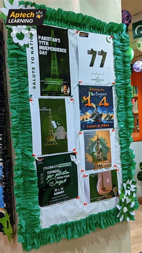 Celebration Of Independence Day At Aptech Site Center 🇵🇰 #Aptech #AptechLearning #aptechsitecenter #IndependenceDay #sitecenter #AptechPakistan | Aptech Computer Education Site Center