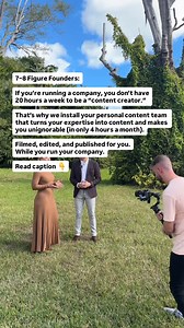 Most 7–8 figure founders already know content drives authority, inbound leads, and deal flow. You’ve seen it. Founders with half your expertise landing Fortune 500 partnerships, raising millions, hiring A-players. It’s not because they’re better. It’s not because they’re smarter. It’s because they have a content team making them unignorable. Here’s the pattern we’ve seen working with founders across SaaS, fintech, DTC, and health: Founders try posting for a few weeks → it eats too much time → th