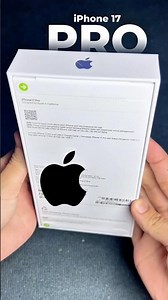 iPhone 17 Pro Unboxing! First Look at Apple’s New Pro iPhone #iphone #apple #iphone17pro