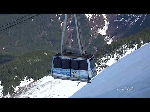 Aerial Tram in Alyeska, Alaska, USA 2021 (wow those colors :O )