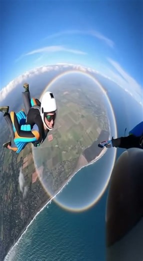 First fill circle rainbow captured #rainbow