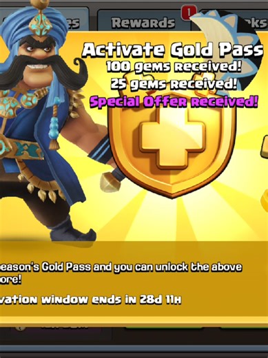 January 2026 gold pass locked and loaded #clashofclans #supercell #fyp #coc #fypシ