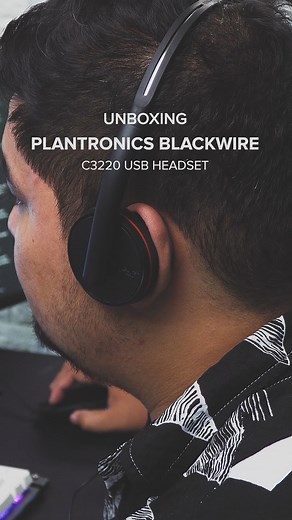 Plantronics Blackwire C3220 USB Headset - ₱1,750 #unboxing #Plantronics #usbheadset #EASYPC | EASY PC