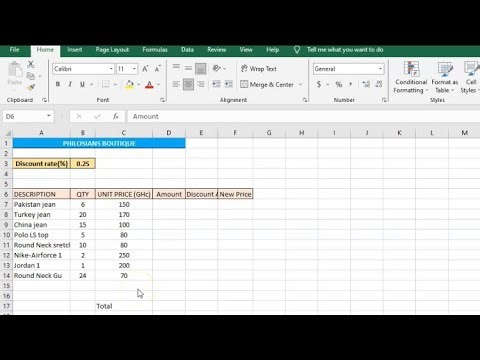Excel: Relative & Absolute Cell References #excel #education
