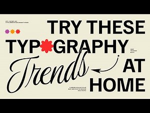 5 Typography Trends To Level Up Your Designs (Tips For Beginners)
