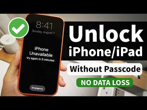(2026) Forgot Your iPhone Passcode? How to Fix iPhone Unavailable - iPhone 17/16/15/14/13