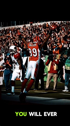 The Most Insane Front Flip Touchdown in NFL History! 🤯🤸‍♂️#NFL #JeromeSimpson #Bengals #WhoDey