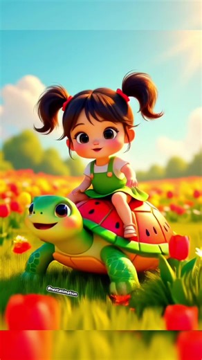 Cute Baby Food Hybrids in 3D Cartoon Magic