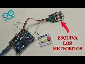 Try to dodge the meteorites! Arduino Mini Game - Easy Project [Step-by-Step Explained]