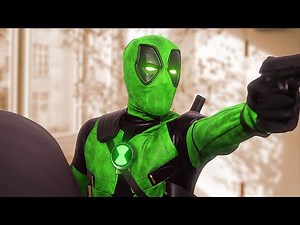 Ben 10 Transforms into DEADPOOL!