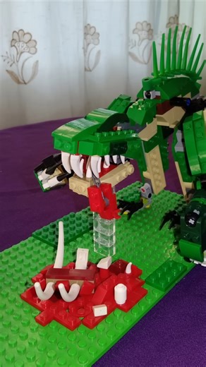 37K views · 2.1K reactions | Mocs dignos del valhala #reels #lego #legoland #mocs ##dinosaur | Nova Colector | Facebook
