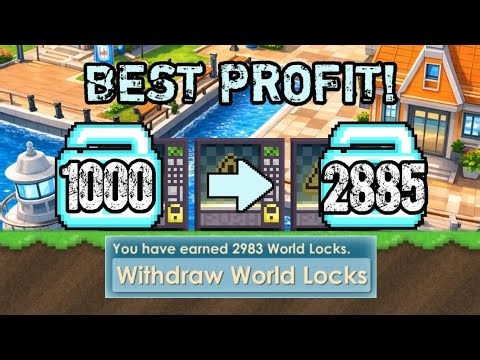 BEST PROFIT in Growtopia! How to GET RICH FAST in 2026! (EASY DLS)