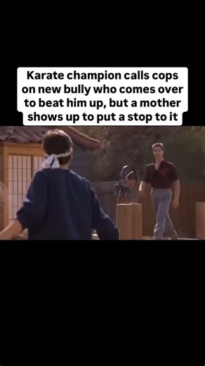 Jules Escobar on Instagram: "Let him up punk! 😆 #90skid #childhood #90snostalgia #90s #nostalgia #memories #millennials #80snostalgia #80s #80smovies #thekaratekid"