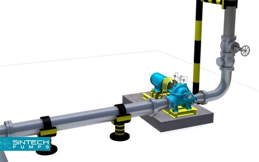 Horizontal Split Casing Pumps 3D Installation Manual