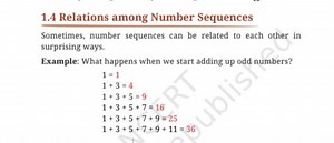 1.4 Relations among Number SequencesSometimes, number sequenc... | Filo