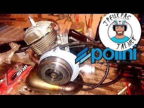 Révision du moteur de ma Motobécane 50V pot Polini