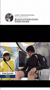 Japan just unveiled the world’s first “human washing machine”