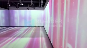 Interactive 360 Projection Room Cave 3D Holographic Magic Space Virtual World Immersive KTV System Solution of Panoramic