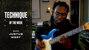 Learn open voice chords and blues double stops with these great guitar lessons from Justus West
