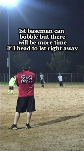 Biggest Flaw 🥎 pitchers don’t cover 1st base? SMH Peep how I covered when I played #softball