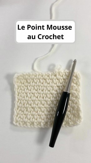 Tuto Crochet : Le Point Mousse Facile à Apprendre