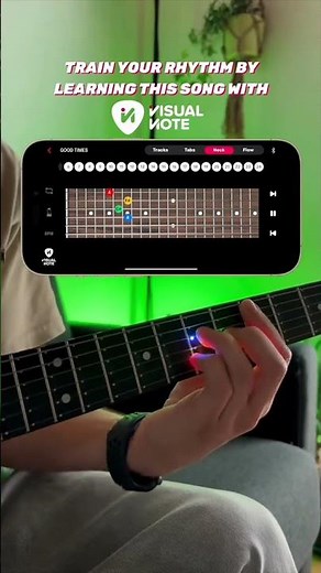 Train your rhythm with the Visual Note system #guitar