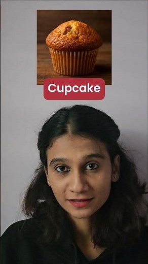 Muffin vs Cupcake | Are they the same?! Simple English Explainer #learnvocab