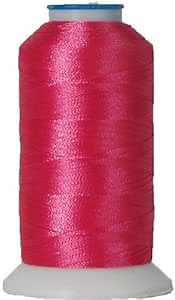 Threadart Polyester Machine Embroidery Thread by The Spool - 1000M - 40wt - Hundreds of Color Options - Dark Pink - No. 130