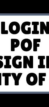 POF Login 2021 | How to Login to POF Account | Plenty of Fish Sign in