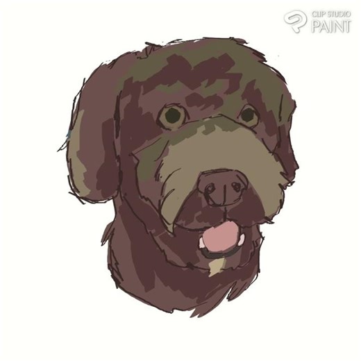 #speedpaint #art #digitalart #dog #dogdrawing