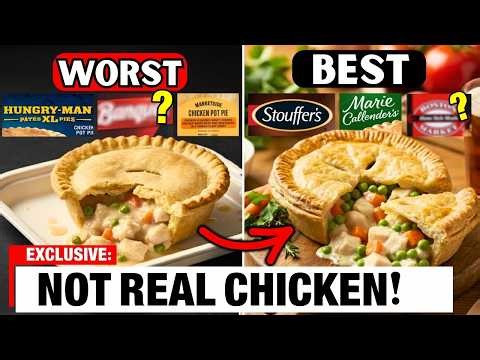 These WORST 8 US Frozen Pot Pie Brands Are A Disgrace