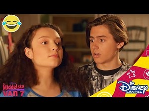 De Middelste van 7 | Werken en relaxen | Disney Channel BE