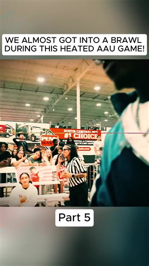 WE ALMOST GOT INTO A BRAWL DURING THIS HEATED AAU GAME!