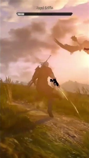 Witcher 3: White Orchard beast boss fight (NG+/Death March/no damage)