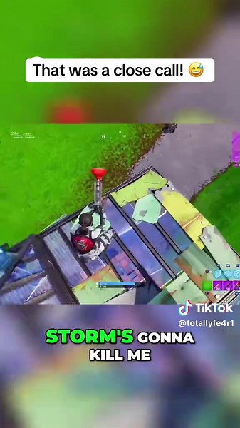 Close call! 😅 #fortnite #fe4rless | fe4rless fortnite