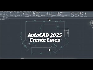 How to Draw Lines - AutoCAD 2025