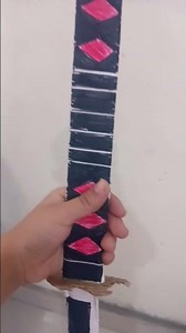 My new Tanjiro and zenitsu sword with paper 👌✨️🗡