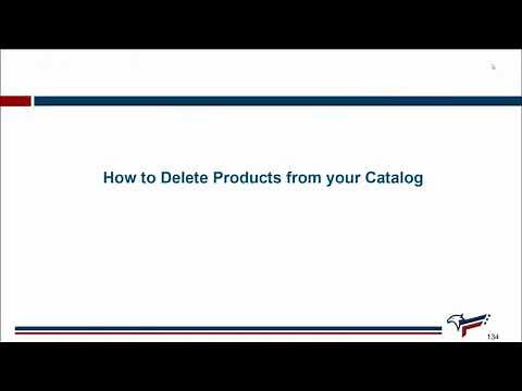 Submitting Deletions in the FCP - MAS Vendor Training