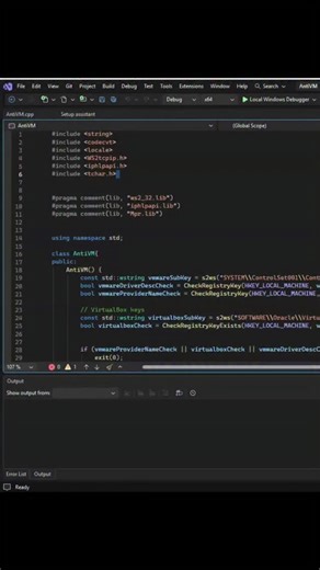 S12 - Malware Development on Instagram: "Anti Virtual Machine Detection Basics . Want to master malware development? Visit our academy! We offer courses, modules and a technique database for all levels. Start learning today! #Malware #Hacking #Cybersecurity #InfoSec #EthicalHacking #MalwareDevelopment #MalwareResearch #ReverseEngineering #RedTeam #OffensiveSecurity #ExploitDevelopment #CyberAttack #Ransomware #Phishing #ThreatIntel #APT #Payload #C2 #EvasionTechniques #AntivirusEvasion #CyberThr