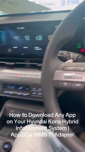 Descarga Aplicaciones en tu Hyundai Kona Híbrido