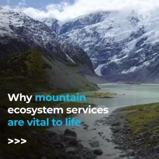 🏔️ 5 reasons why mountain ecosystem services are vital to life 👇 #MountainsMatter | Food and Agriculture Organization of the United Nations (FAO)