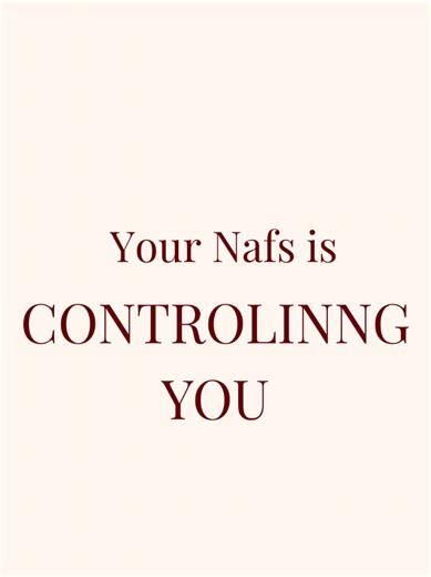 You don’t notice it happening. That’s why it’s dangerous. It’s not always big sins or obvious mistakes… it’s small patterns you’ve normalised. And your nafs getting comfortable day by day. 1. You’re careful in public… but careless in private You hold yourself back around people. But when you’re alone, You let things slide. The real test isn’t who you are in front of others… it’s who you are when no one sees you. 2. You justify things you know aren’t right “It’s not that bad.” “Everyone does it.”