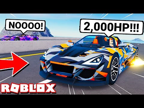 Vehicle Legends Added a NEW 2,000HP HYPER CAR! + New Bikes! (Roblox Vehicle Legends Update)