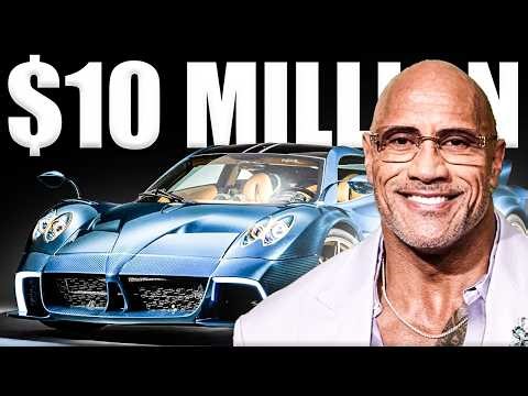 Inside Dwayne The Rock's SILKY Car Collection