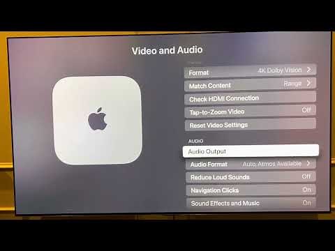 Setting Up Apple TV 4K with Your Dolby Atmos/Vision-Supported TV