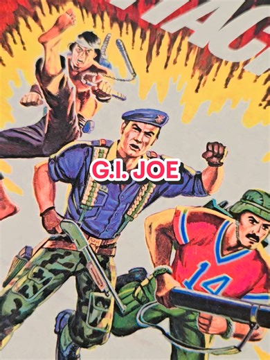 Official G.I. JOE Commando Attack Game 1985 #gijoe #fyp #foryoupage #thrifttok #80stoys