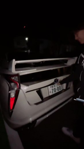 21歳誕生日トランクサプライズ❤️プリウス50