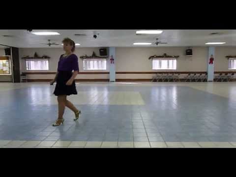 "September in the Rain" Beginner Level Foxtrot Line Dance, 2 walls, choreo Tripp