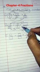 Fraction Problems Get Easier With This Trick #maths #tutorial