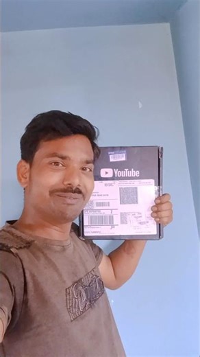 🔥 100K YouTube Silver Play Button Unboxing 😍 | Thank You 1 Lakh Subscribers #shorts #viral